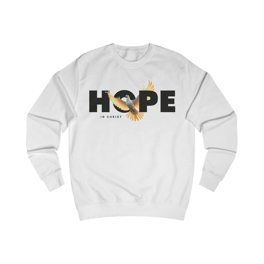 Hope in Christ Unisex Sweatshirt - Inspirational Apparel for Faith and Comfort