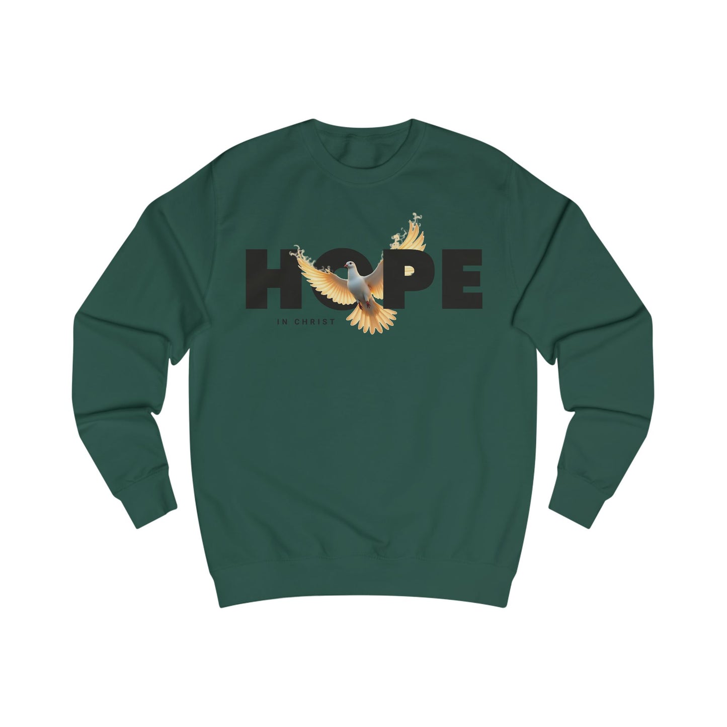 Hope in Christ Unisex Sweatshirt - Inspirational Apparel for Faith and Comfort