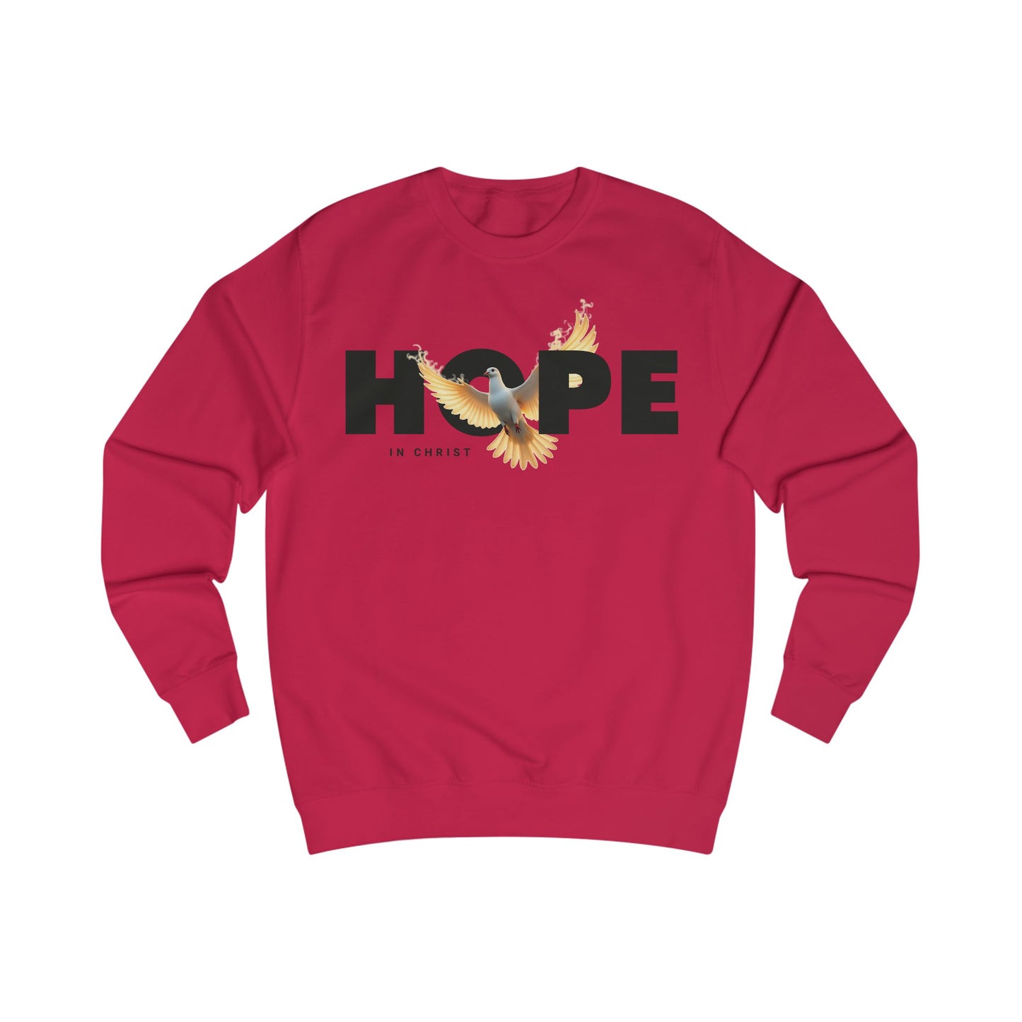 Hope in Christ Unisex Sweatshirt - Inspirational Apparel for Faith and Comfort