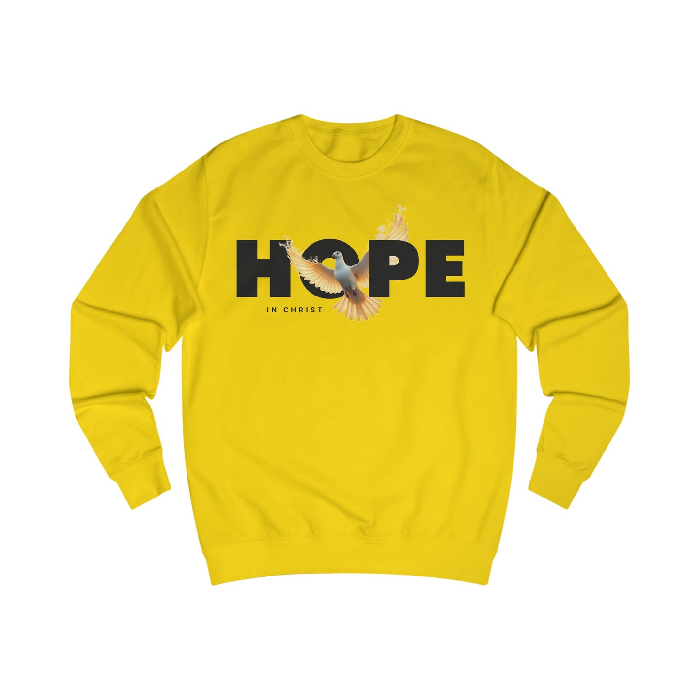 Hope in Christ Unisex Sweatshirt - Inspirational Apparel for Faith and Comfort
