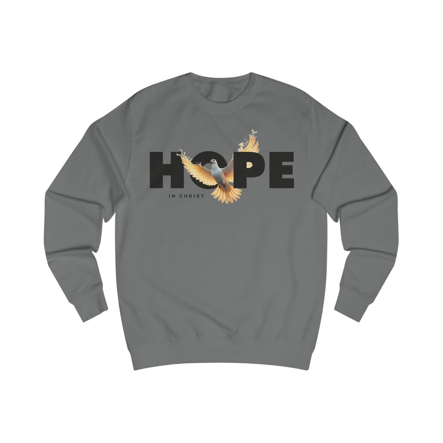 Hope in Christ Unisex Sweatshirt - Inspirational Apparel for Faith and Comfort