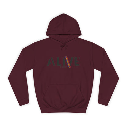 'ALIVE IN CHRIST' Design - Inspirational Unisex Hoodie