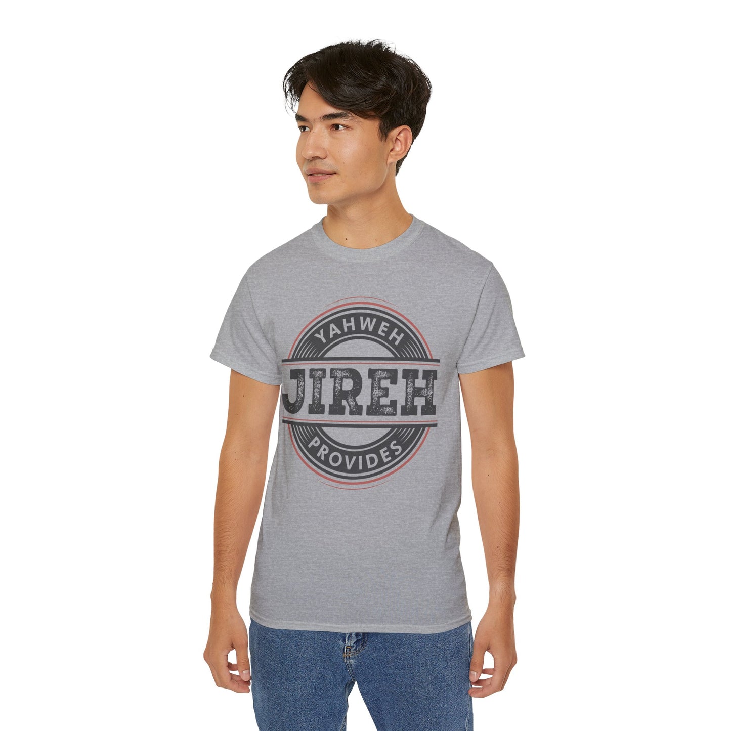 Yahweh Jireh Unisex Ultra Cotton Tee - Faith-Based T-Shirt for Everyday Comfort