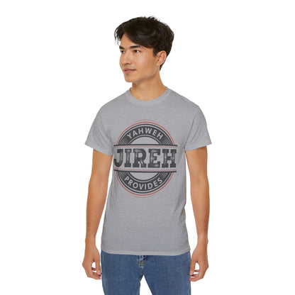 Yahweh Jireh Unisex Ultra Cotton Tee - Faith-Based T-Shirt for Everyday Comfort