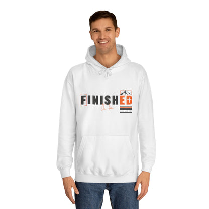 'It is FINISHED' - Unisex Hoodie - Design for Motivation and Faith