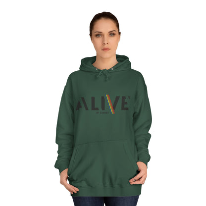 'ALIVE IN CHRIST' Design - Inspirational Unisex Hoodie