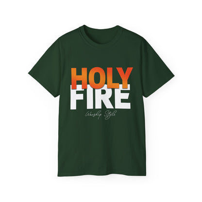 Holy Fire Unisex Ultra Cotton Tee - Vibrant Graphic Shirt for Everyday Wear