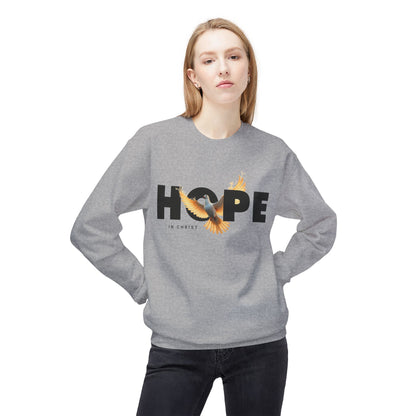 Hope in Christ Fleece Crewneck Sweatshirt