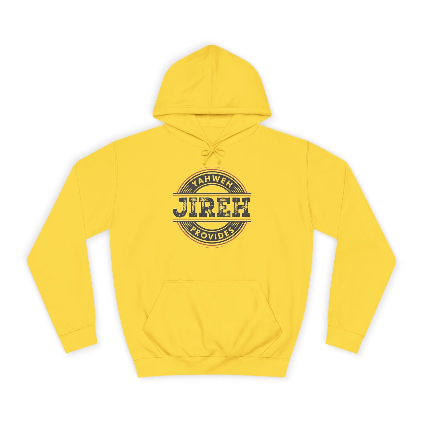 Jireh Provides Unisex College Hoodie - Cozy Faith Inspired Apparel