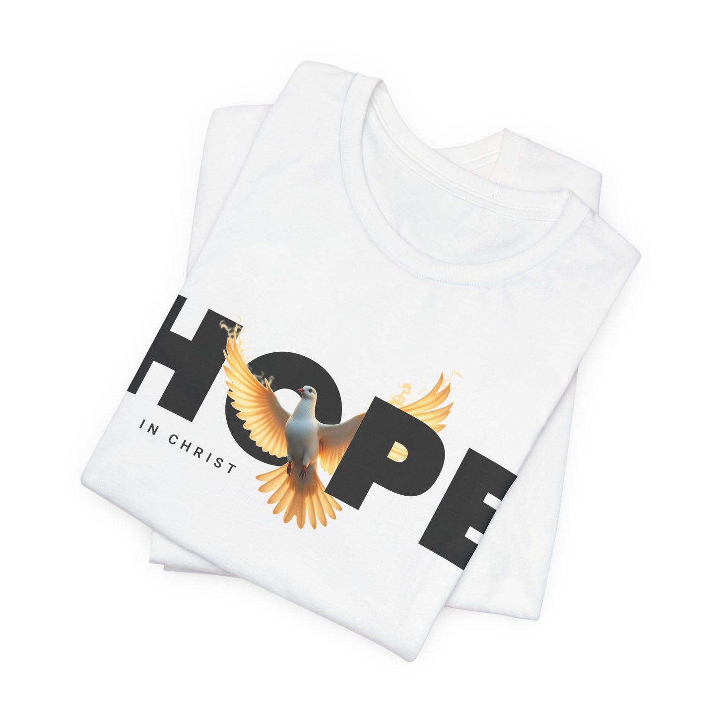 Hope in Christ Unisex Short Sleeve Tee - Inspirational Apparel for Faith