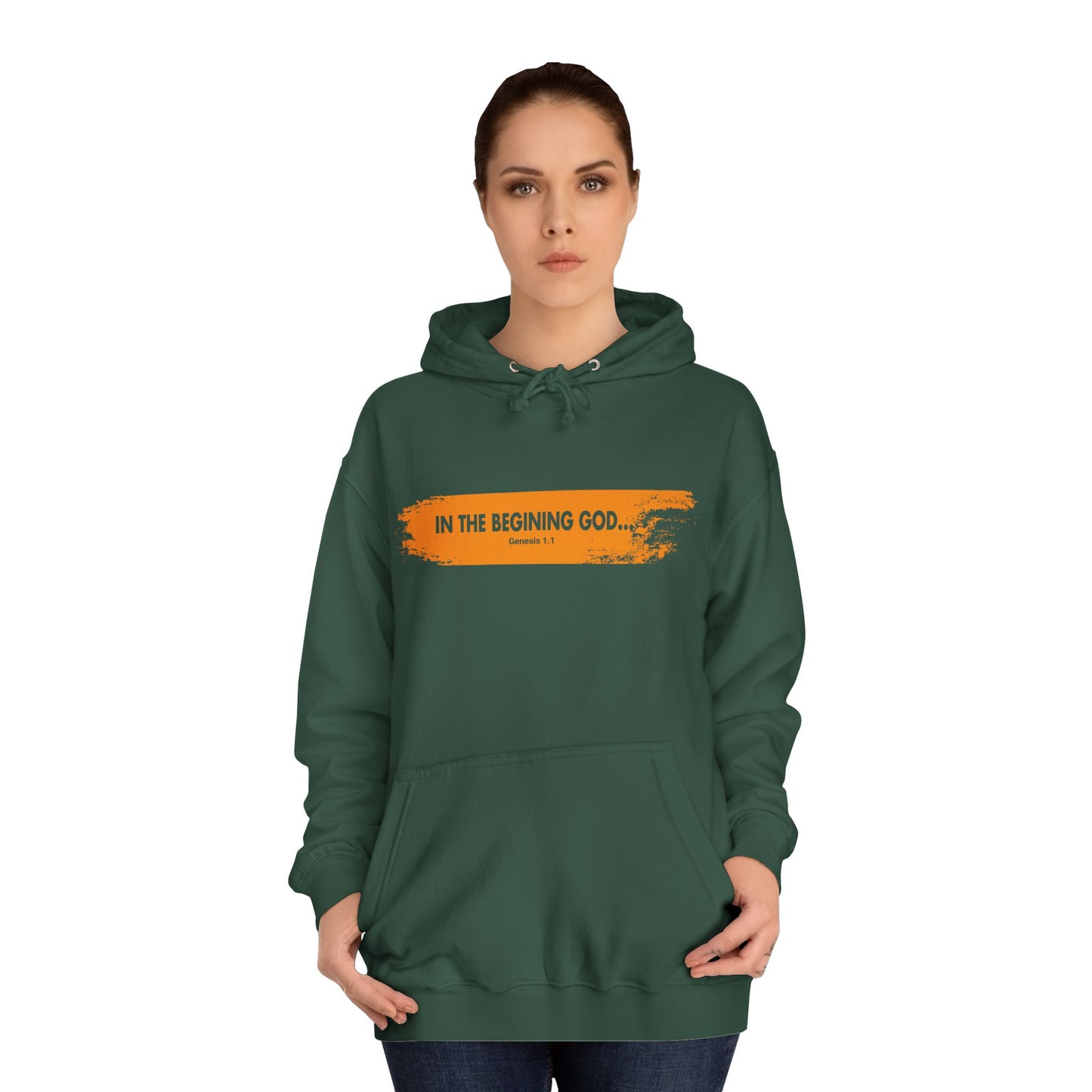 In The Beginning God - Unisex Hoodie