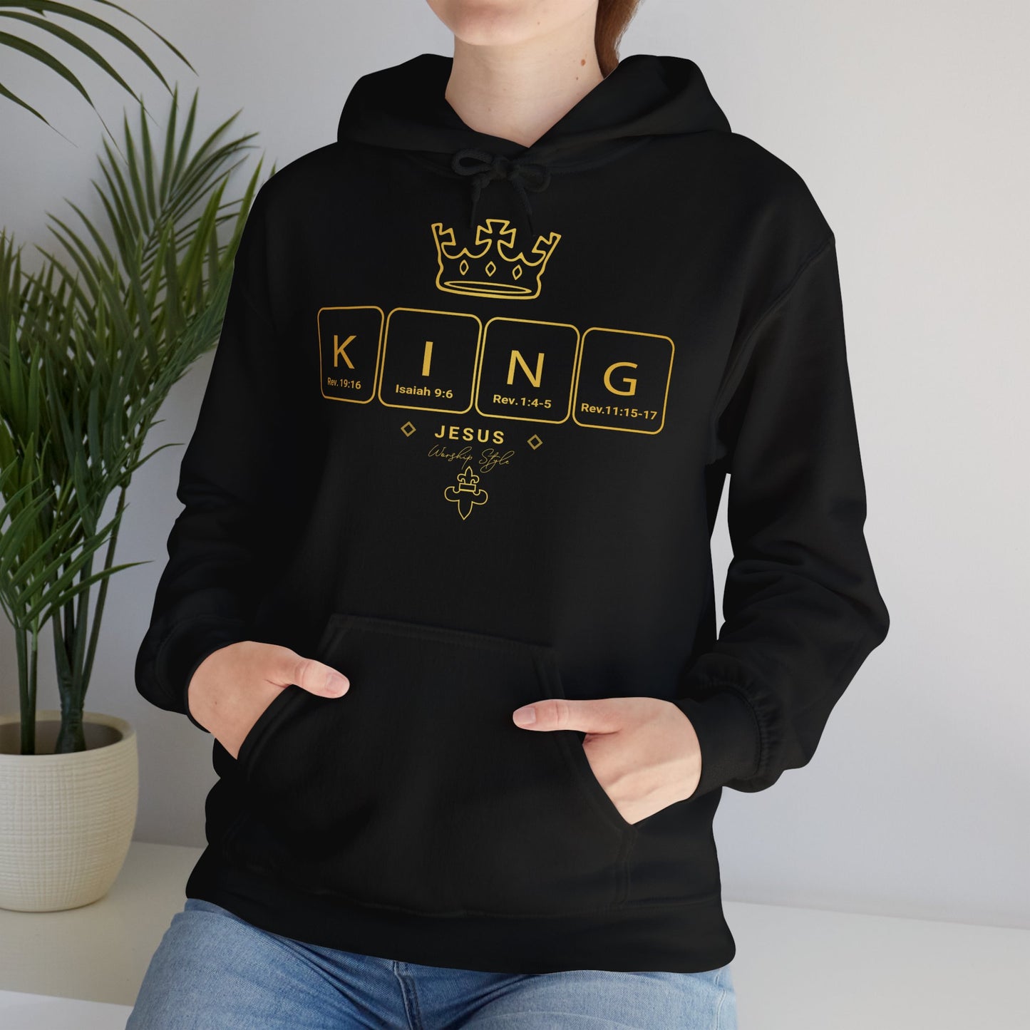 King Jesus Unisex Hoodie