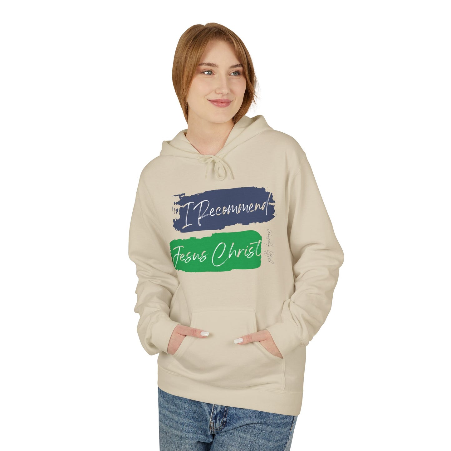 Recommend Jesus - Unisex Softstyle Fleece Hoodie