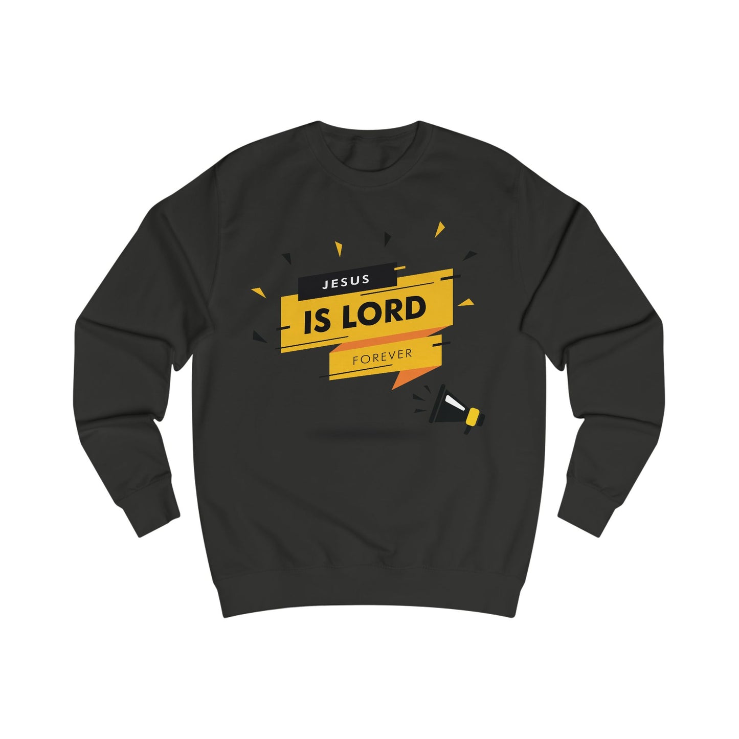 Unisex Sweatshirt - 'Jesus is Lord Forever' Christian Inspirational Apparel