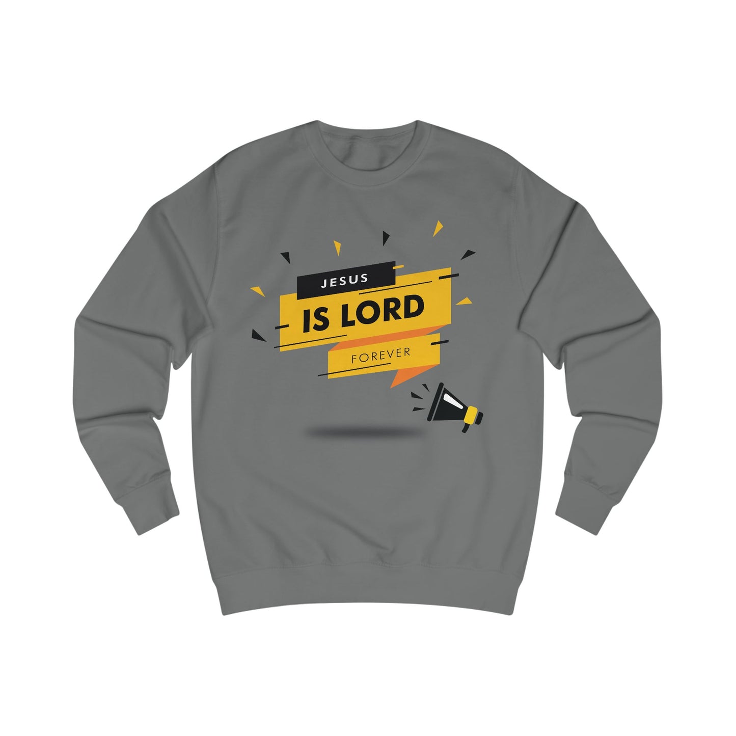 Unisex Sweatshirt - 'Jesus is Lord Forever' Christian Inspirational Apparel