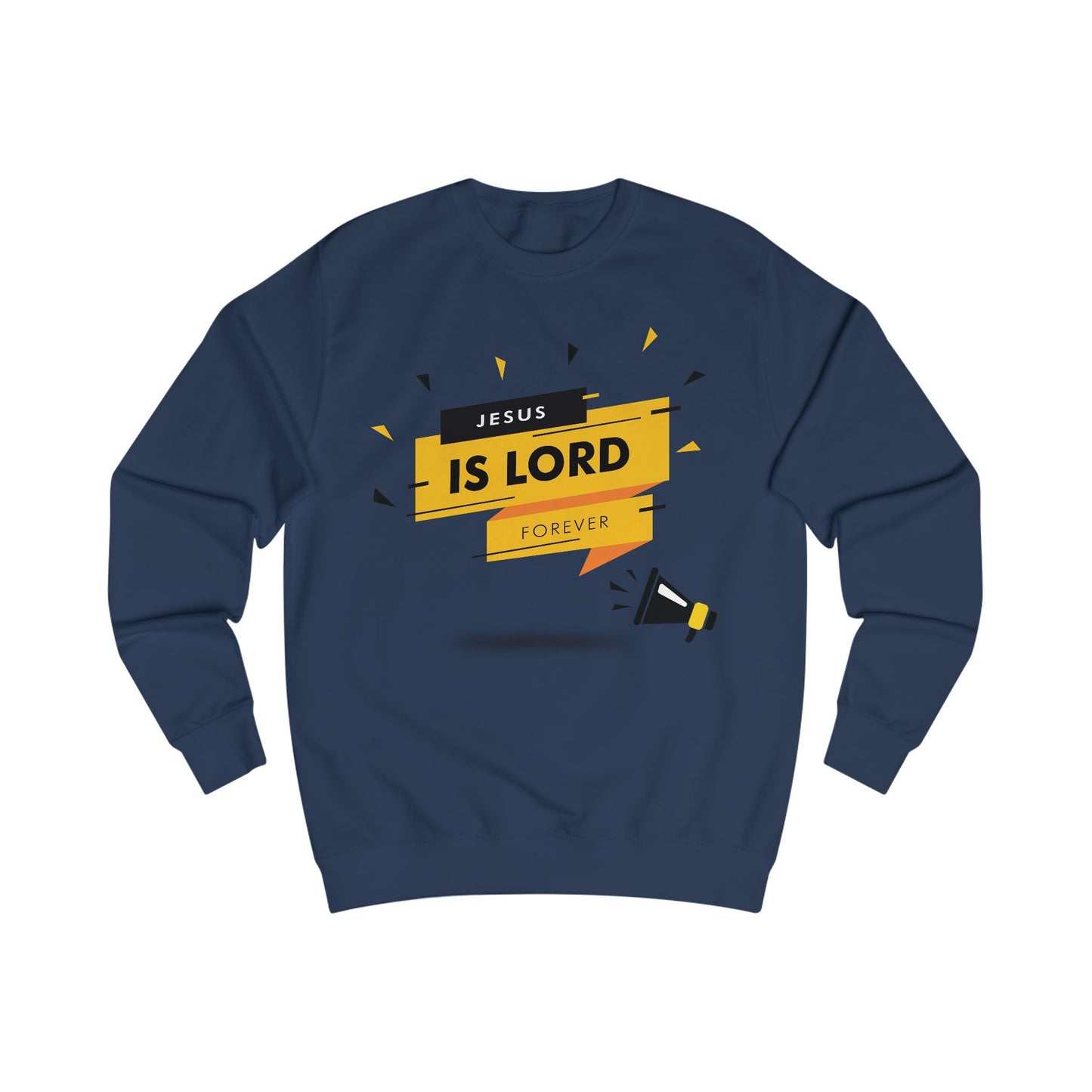 Unisex Sweatshirt - 'Jesus is Lord Forever' Christian Inspirational Apparel