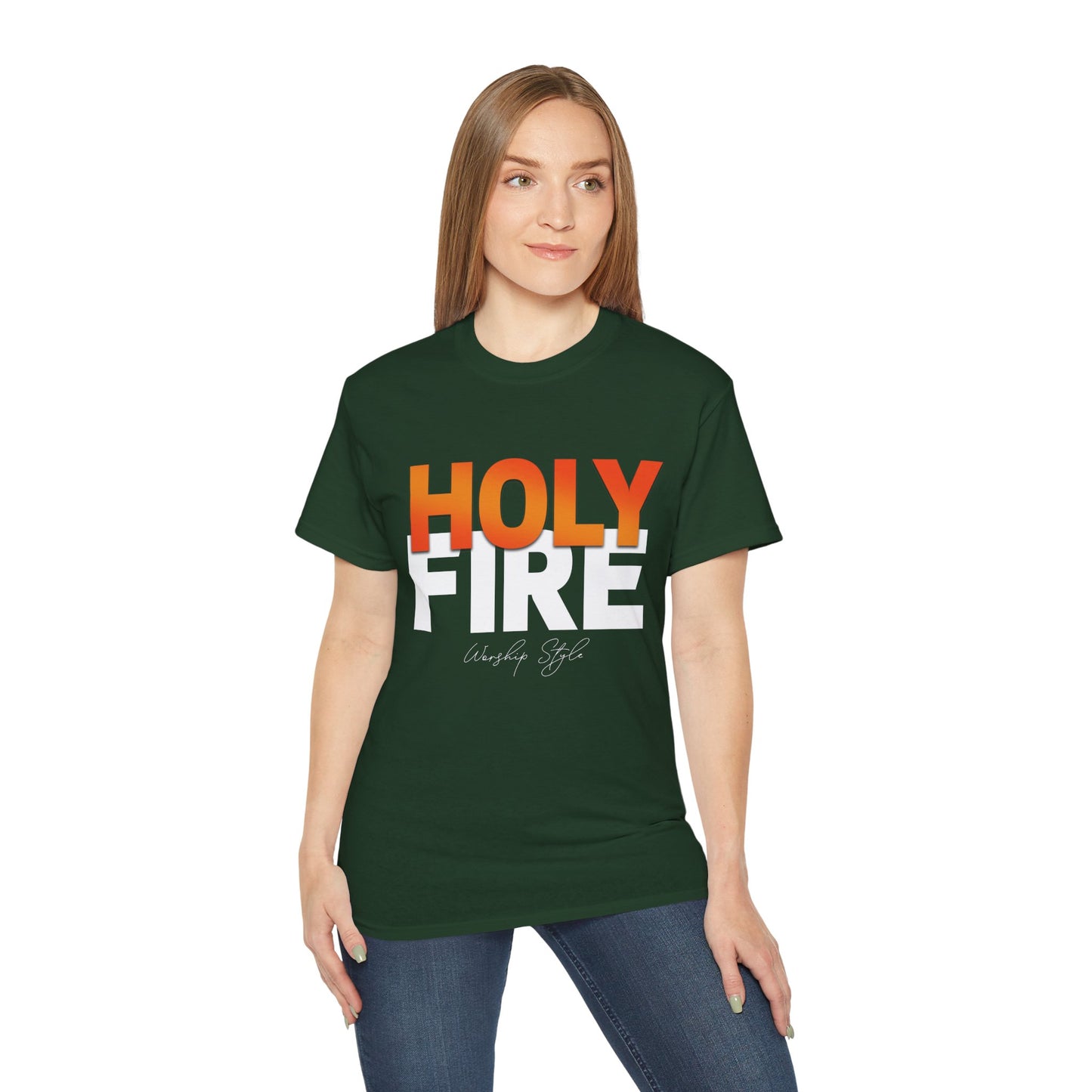 Holy Fire Unisex Ultra Cotton Tee - Vibrant Graphic Shirt for Everyday Wear