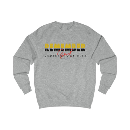"Remember God" Cozy Faith Apparel - Inspirational Unisex Sweatshirt