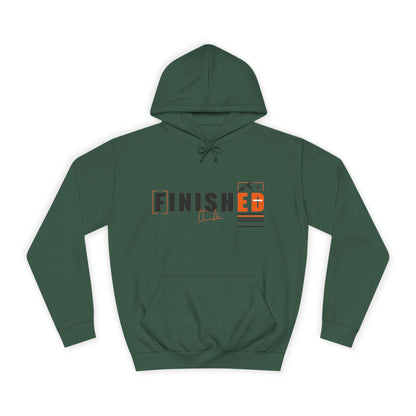 'It is FINISHED' - Unisex Hoodie - Design for Motivation and Faith