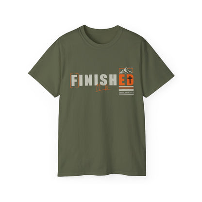 Unisex Ultra Cotton Tee - 'I is FINISHED' Graphic Shirt for Motivational Style