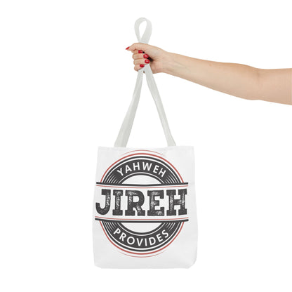 YHWH JIREH Tote Bag (AOP)