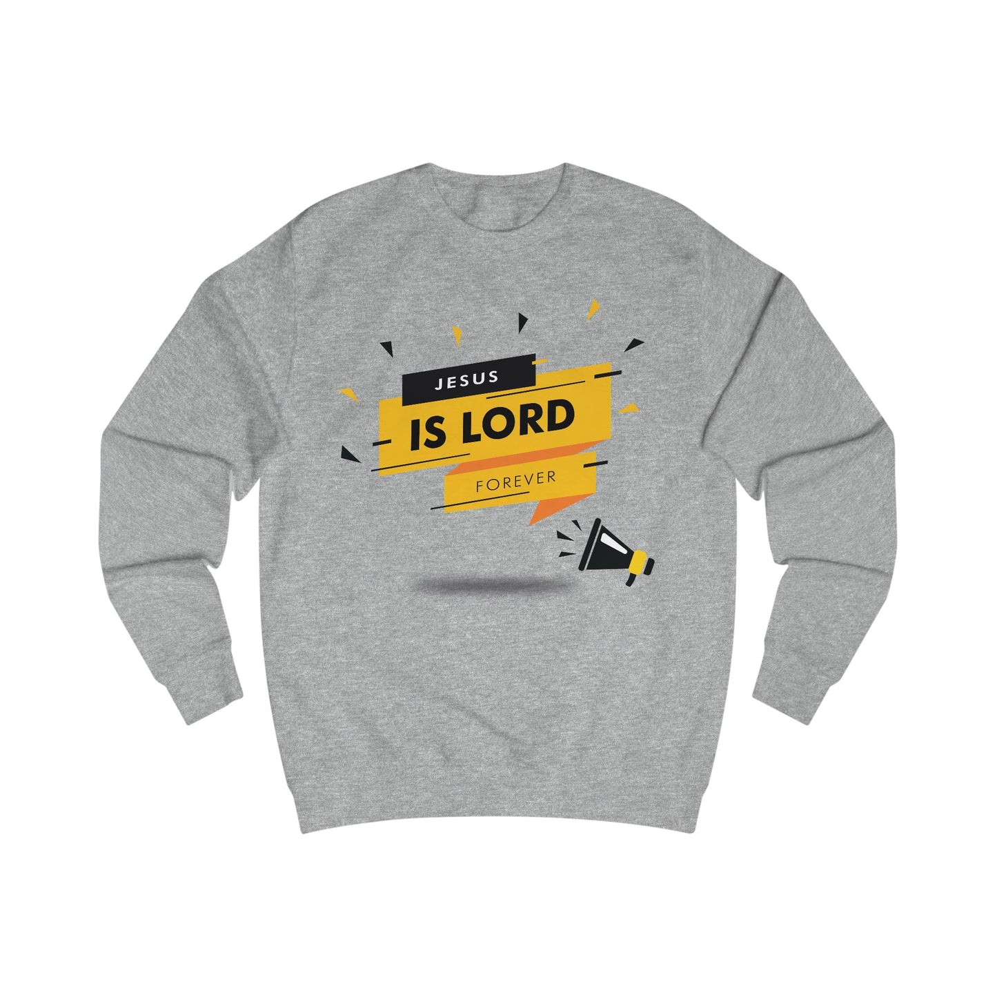 Unisex Sweatshirt - 'Jesus is Lord Forever' Christian Inspirational Apparel