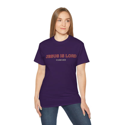 Faith-Inspired Unisex Ultra Cotton Tee - 'Jesus is Lord' Design