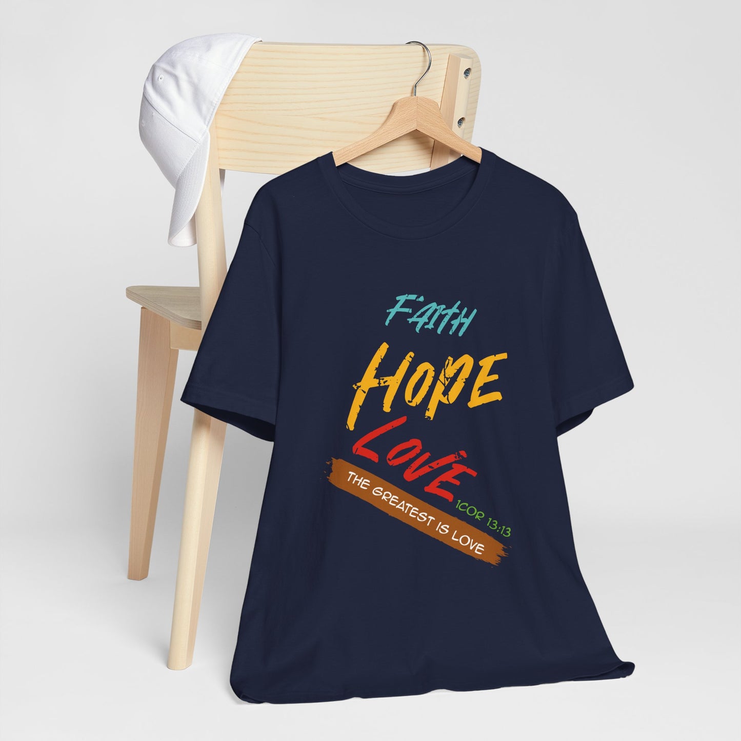 Faith Hope Love Unisex Jersey T-Shirt