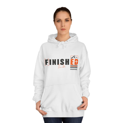 'It is FINISHED' - Unisex Hoodie - Design for Motivation and Faith