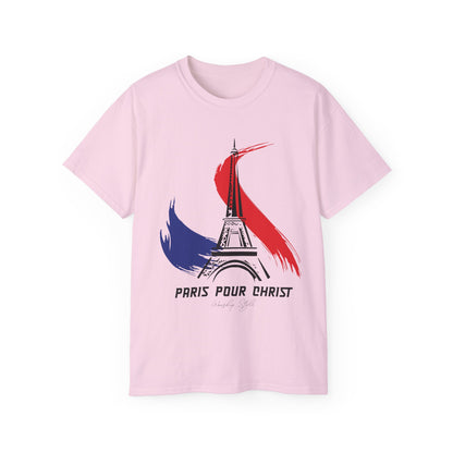 Paris Pour Christ Unisex Ultra Cotton Tee - Stylish Christian Apparel