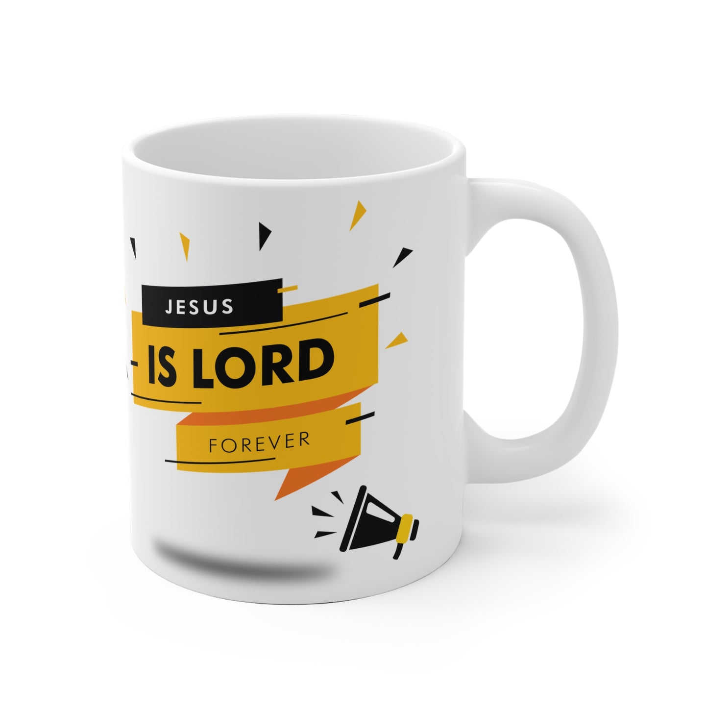 Jesus is Lord Forever Ceramic Mug - Inspirational Perfect Gift