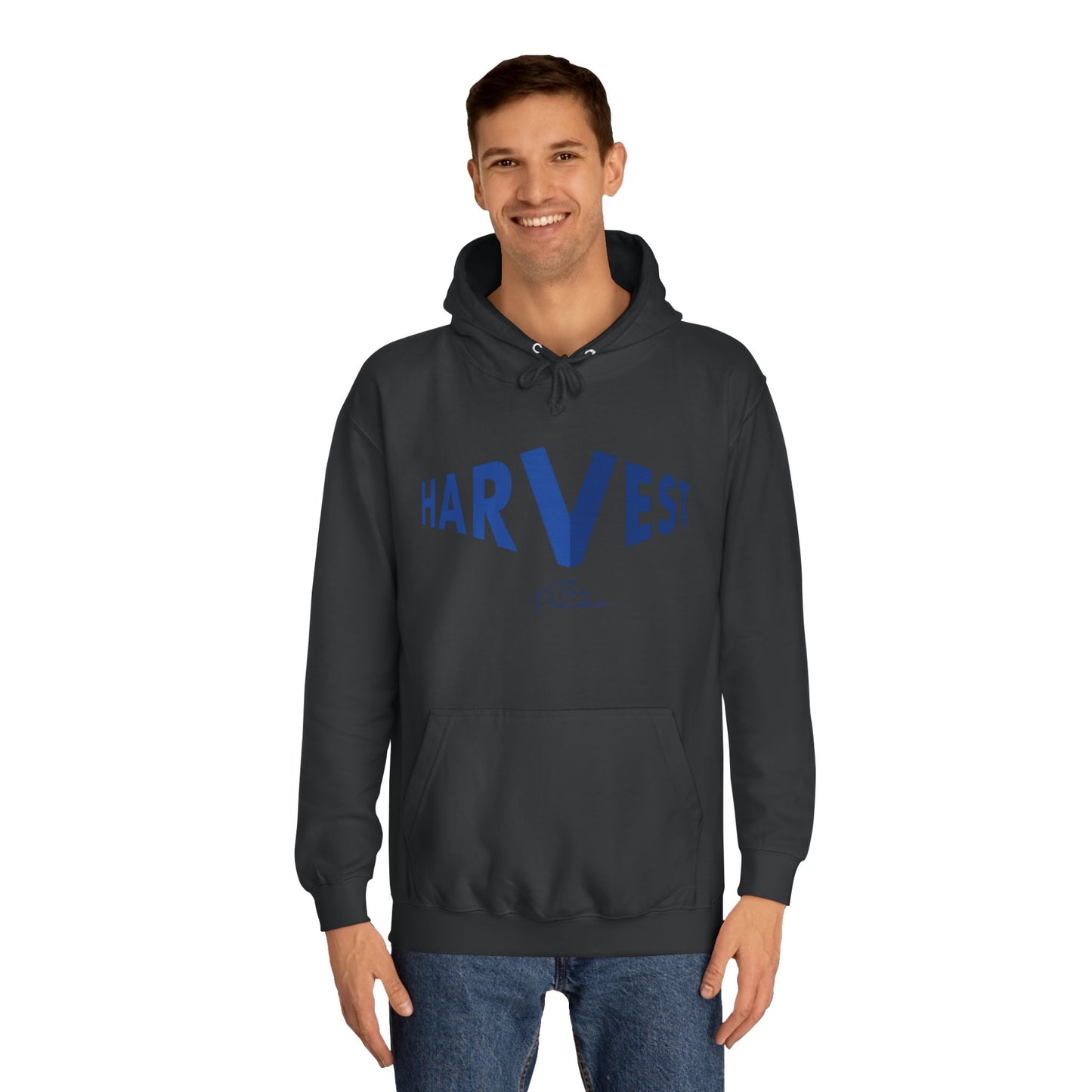 Unisex College Hoodie - Harvest Graphic Sweatshirt