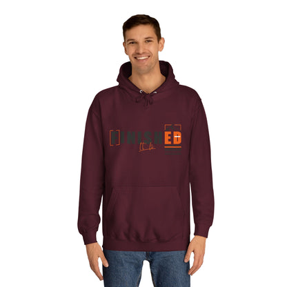'It is FINISHED' - Unisex Hoodie - Design for Motivation and Faith