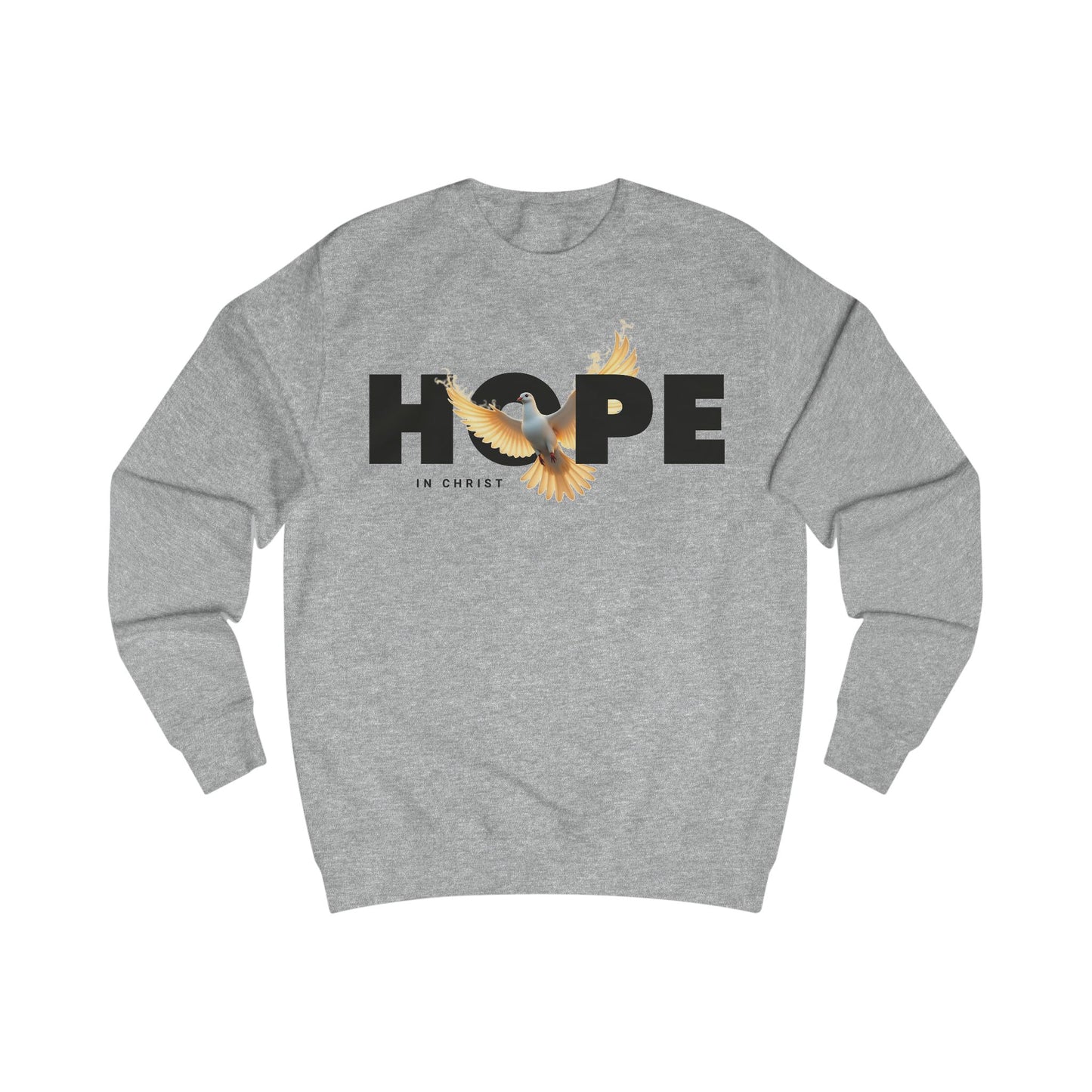 Hope in Christ Unisex Sweatshirt - Inspirational Apparel for Faith and Comfort