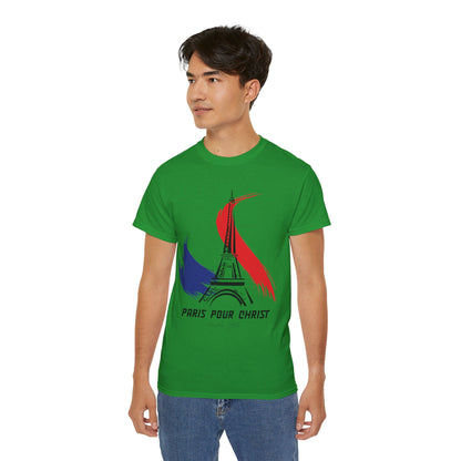 Paris Pour Christ Unisex Ultra Cotton Tee - Stylish Christian Apparel