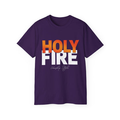 Holy Fire Unisex Ultra Cotton Tee - Vibrant Graphic Shirt for Everyday Wear