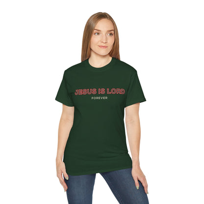 Faith-Inspired Unisex Ultra Cotton Tee - 'Jesus is Lord' Design