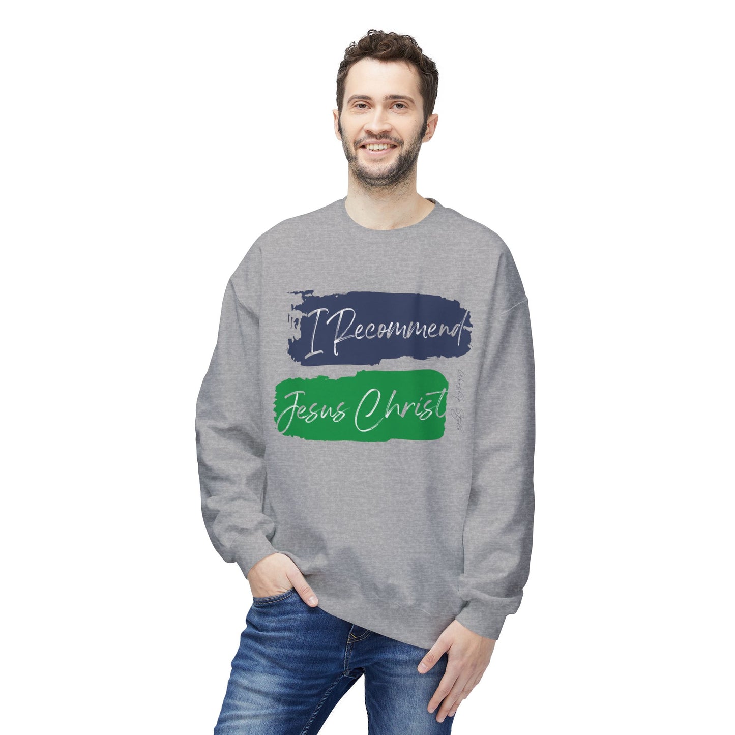 Recommend Jesus - Unisex Softstyle Fleece Sweatshirt