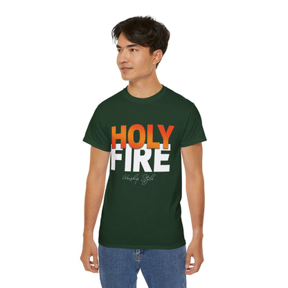 Holy Fire Unisex Ultra Cotton Tee - Vibrant Graphic Shirt for Everyday Wear