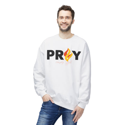 PRAY - Unisex Softstyle Fleece Sweatshirt