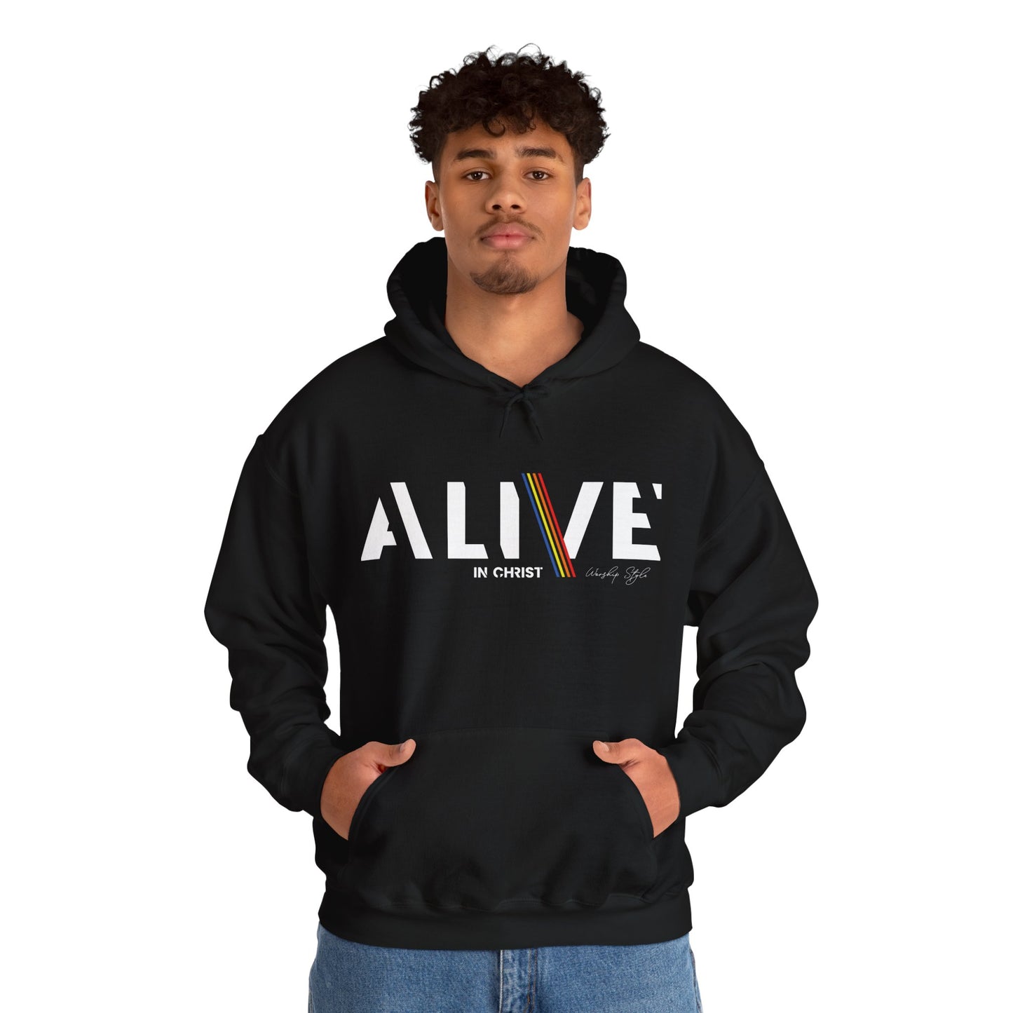 Alive in Christ - Unisex Heavy Blend™ Hooded Sweatshirt