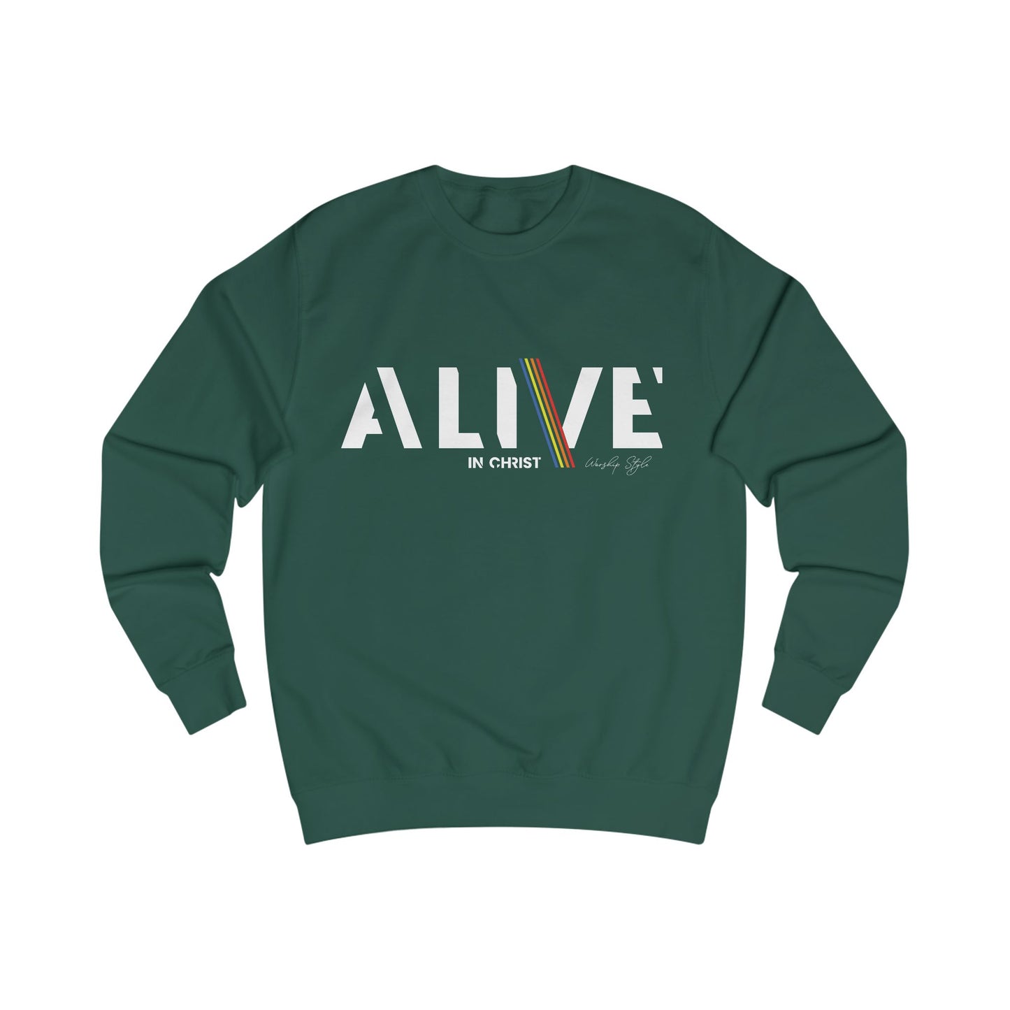 Alive in Christ Unisex Sweatshirt - Inspirational Faith Apparel