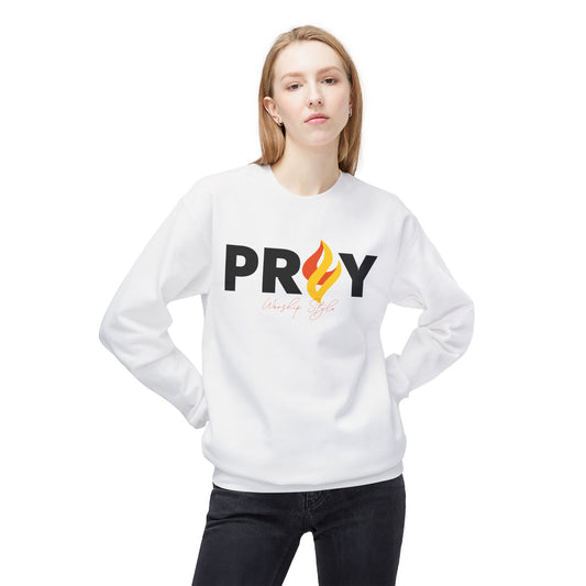 PRAY - Unisex Softstyle Fleece Sweatshirt