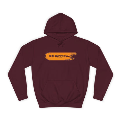 In The Beginning God - Unisex Hoodie