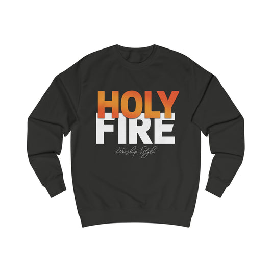 Holy Fire Unisex Sweatshirt - Cozy & Stylish for Faith Enthusiasts