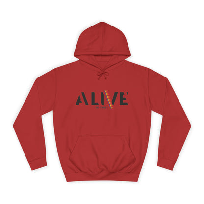 'ALIVE IN CHRIST' Design - Inspirational Unisex Hoodie