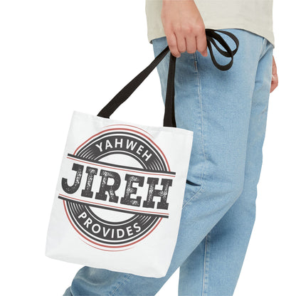 YHWH JIREH Tote Bag (AOP)