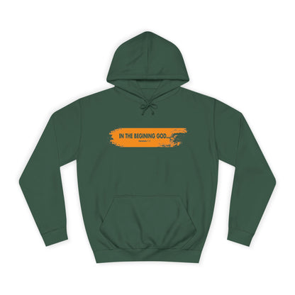 In The Beginning God - Unisex Hoodie