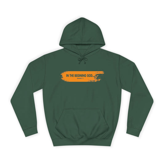 In The Beginning God - Unisex Hoodie