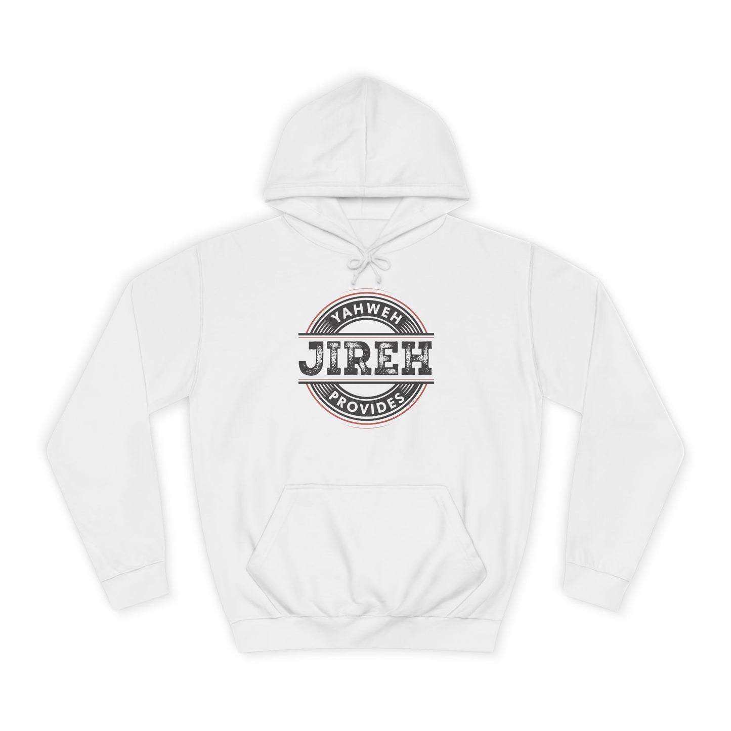 Jireh Provides Unisex College Hoodie - Cozy Faith Inspired Apparel